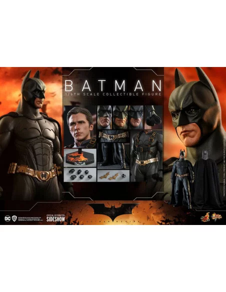 es::CAJA DAÑADA. Batman Begins Figura 1/6 Batman Hot Toys Exclusive 32 cm