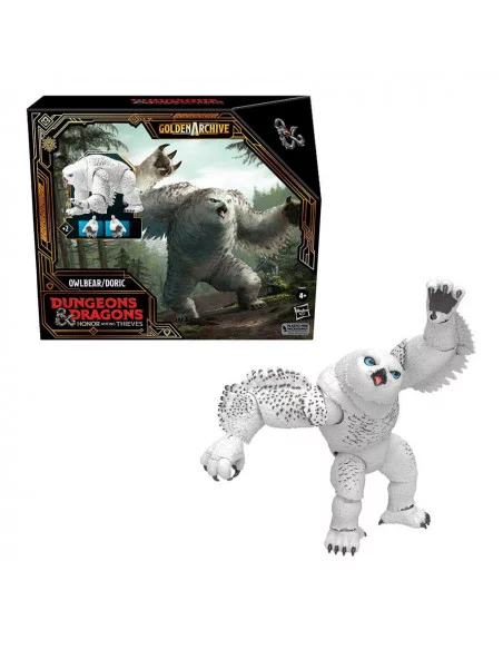 es::Dungeons & Dragons: Honor Entre Ladrones Figura Doric Owlbear Golden Archive 15 cm