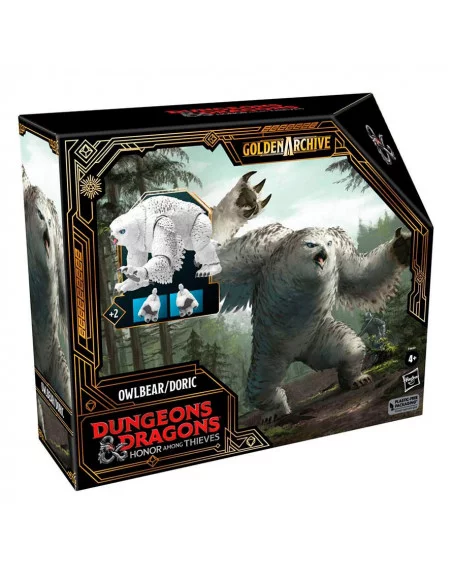 es::Dungeons & Dragons: Honor Entre Ladrones Figura Doric Owlbear Golden Archive 15 cm