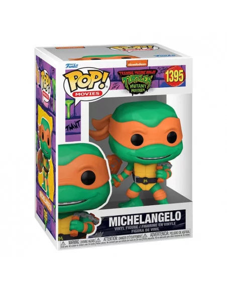 Michelangelo Figure Las Tortugas Ninja TMNT 9 cms