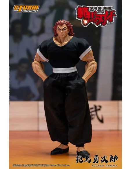 es::Baki Figura 1/12 Yujiro Hanma 18 cm 