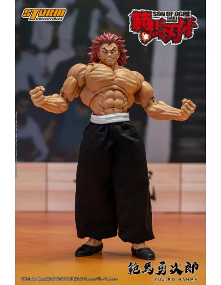 es::Baki Figura 1/12 Yujiro Hanma 18 cm 