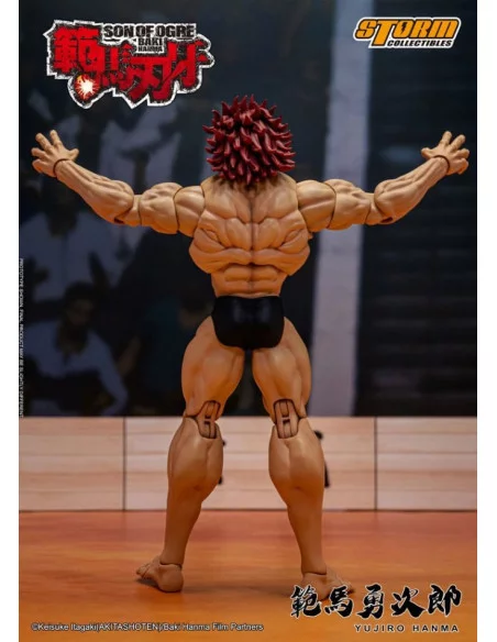 es::Baki Figura 1/12 Yujiro Hanma 18 cm 