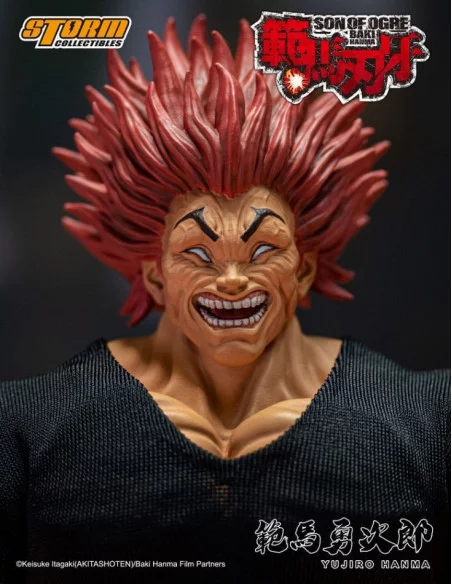 es::Baki Figura 1/12 Yujiro Hanma 18 cm 