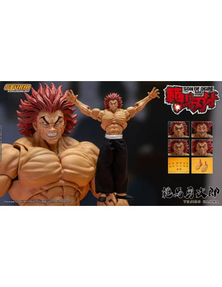 es::Baki Figura 1/12 Yujiro Hanma 18 cm 