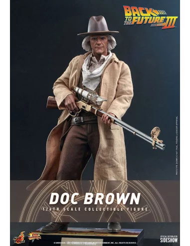 es::Regreso al futuro III Figura 1/6 Doc Brown Hot Toys 32 cm