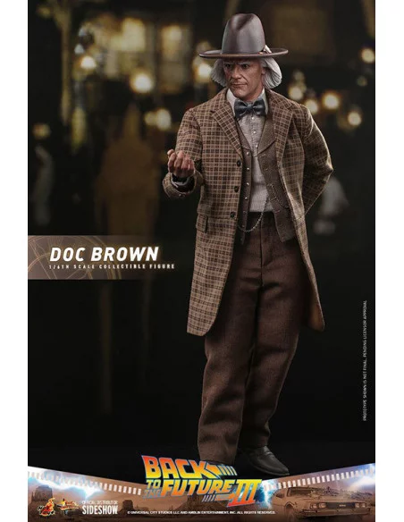 es::Regreso al futuro III Figura 1/6 Doc Brown Hot Toys 32 cm