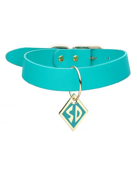 es::Scooby-Doo Collar choker azul con colgante