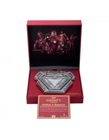 es::Marvel Infinity Saga Réplica Arc Reactor Iron Man I Love You 3000