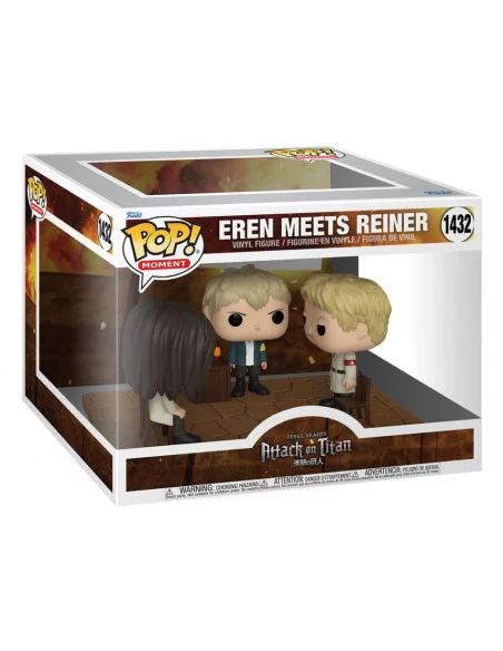 es::Attack on Titan Funko POP! (Moment) Eren meets Reiner 9 cm