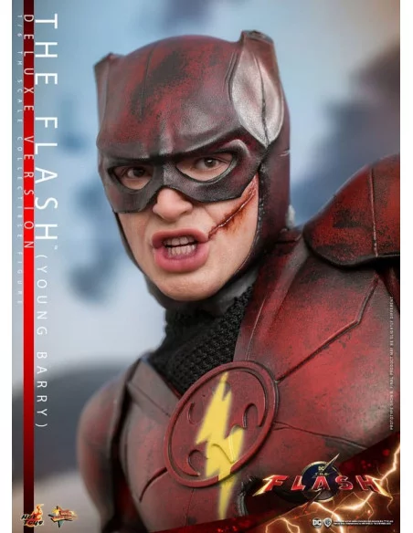 es::The Flash Movie Masterpiece Figura 1/6 The Flash (Young Barry) (Deluxe Version) Hot Toys 30 cm