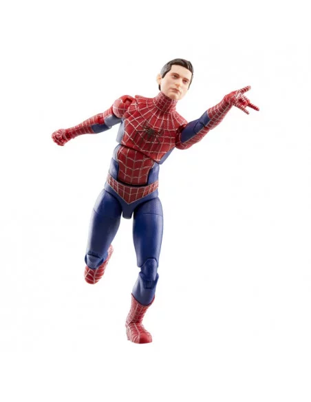 es::EMBALAJE DAÑADO No Way Home Marvel Legends Figura Friendly Neighborhood Spider-Man (Tobey Maguire) 15 cm