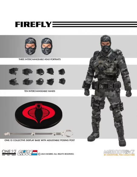 es::G.I. Joe Figura 1/12 Firefly 17 cm