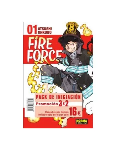 es::Fire Force (Pack de iniciación 01 + 02 + 03)