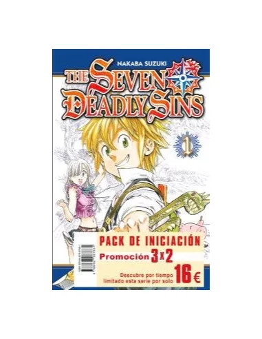 es::The seven deadly sins (Pack de iniciación 01 + 02 + 03)