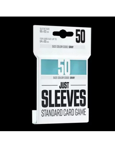 es::Just Sleeves Standard Card Game Clear (fundas)