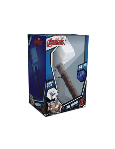 Marvel Lámpara 3D LED Thor Hammer