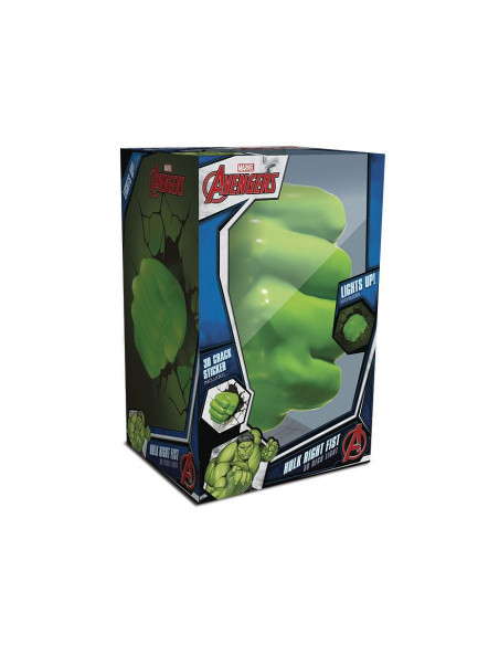 Marvel Lámpara 3D LED Hulk Fist