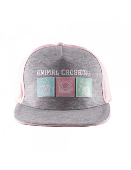 Animal Crossing Gorra Snapback Pastel Squares