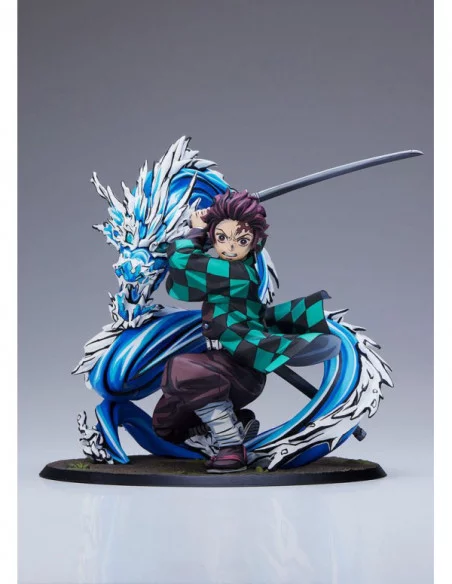 Demon Slayer: Kimetsu no Yaiba Estatua 1/8 Tanjiro Kamado Total Concentration Paint Ver. 19 cm