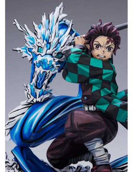 Demon Slayer: Kimetsu no Yaiba Estatua 1/8 Tanjiro Kamado Total Concentration Paint Ver. 19 cm