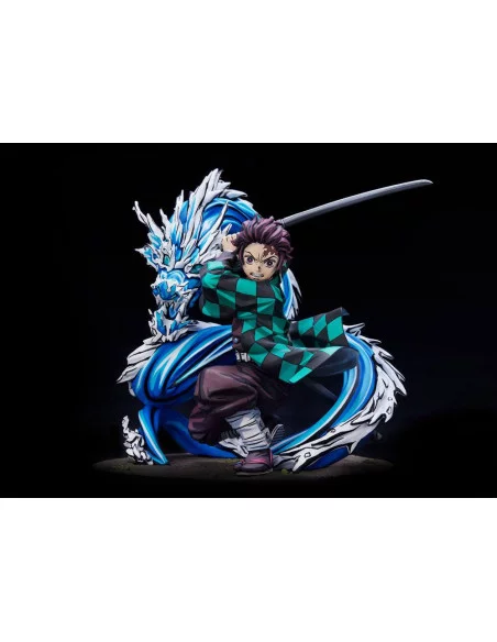 Demon Slayer: Kimetsu no Yaiba Estatua 1/8 Tanjiro Kamado Total Concentration Paint Ver. 19 cm