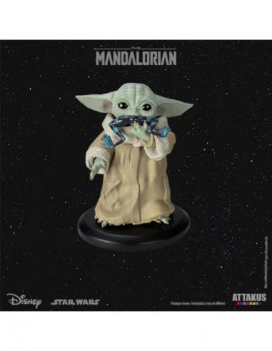 Star Wars: The Mandalorian Classic Collection Estatua 1/5 Grogu Eating Frog 10 cm