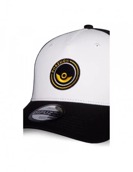 Pokemon Gorra Béisbol Pokeball blanco