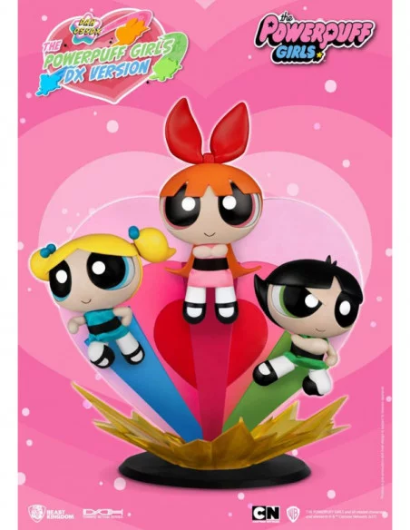 Las supernenas Figura Dynamic 8ction Heroes 1/9 Blossom, Bubbles & Buttercup Deluxe 14 cm