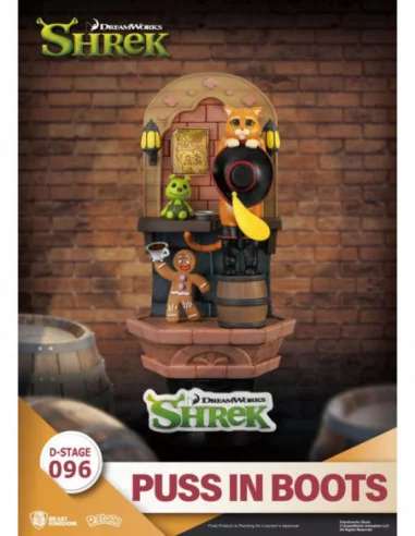 Shrek Diorama PVC D-Stage Puss In Boots 15 cm