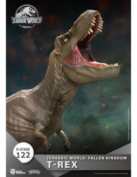 Jurassic World: el reino caído D-Stage PVC Diorama T-Rex 13 cm