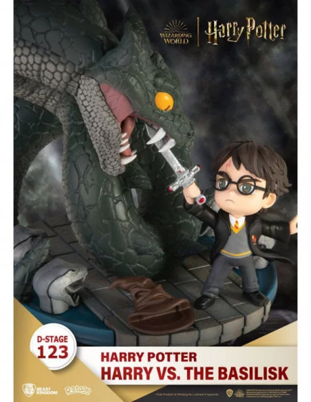 Harry Potter Diorama PVC D-Stage Harry vs. the Basilisk 16 cm