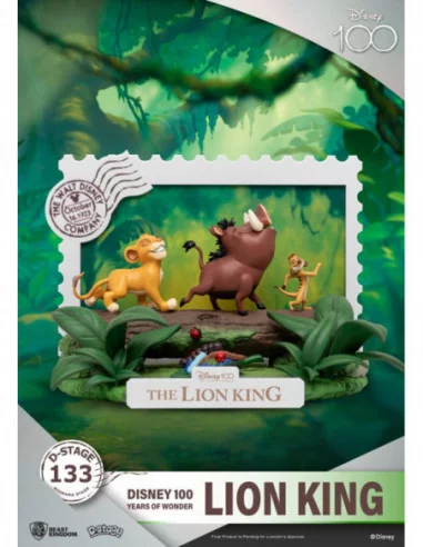 Disney 100 Years of Wonder Diorama PVC D-Stage Lion King 10 cm