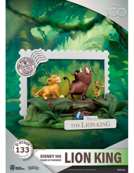 Disney 100 Years of Wonder Diorama PVC D-Stage Lion King 10 cm