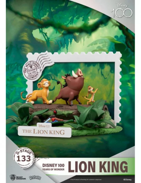 Disney 100 Years of Wonder Diorama PVC D-Stage Lion King 10 cm