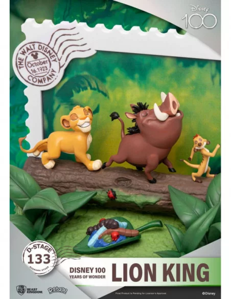 Disney 100 Years of Wonder Diorama PVC D-Stage Lion King 10 cm