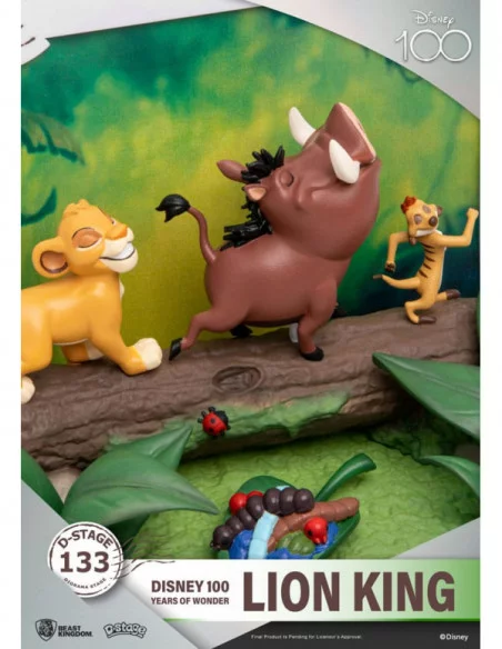 Disney 100 Years of Wonder Diorama PVC D-Stage Lion King 10 cm