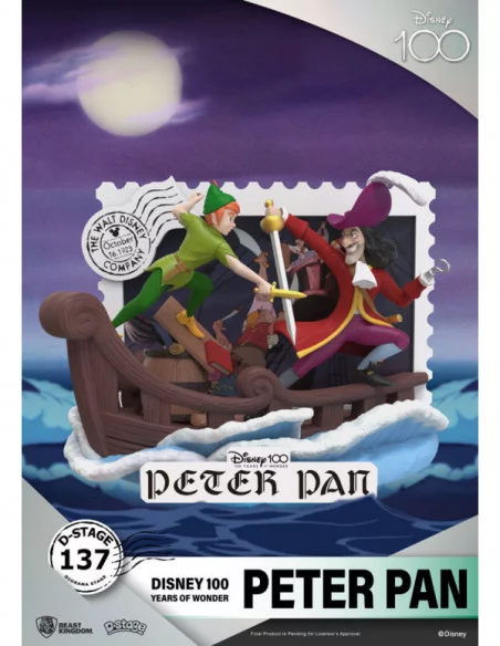 Disney 100th Anniversary PVC Diorama D-Stage Peter Pan 12 cm