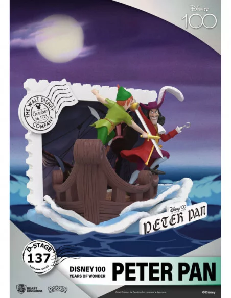 Disney 100th Anniversary PVC Diorama D-Stage Peter Pan 12 cm