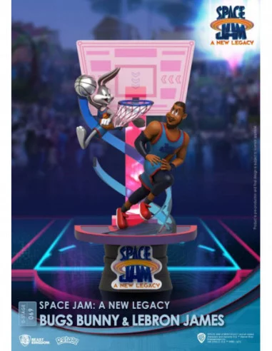 Space Jam: A New Legacy Diorama PVC D-Stage Bugs Bunny & Lebron James New Version 15 cm