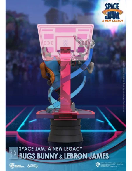 Space Jam: A New Legacy Diorama PVC D-Stage Bugs Bunny & Lebron James New Version 15 cm