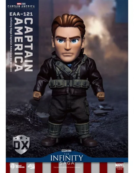 Capitán América: El primer vengador Figura Egg Attack Action Captain America DX Version 17 cm