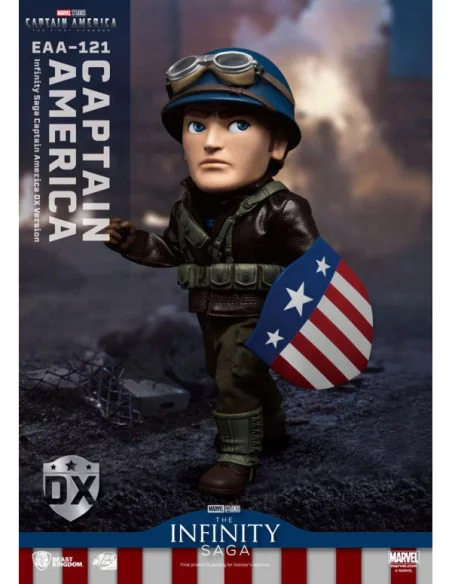 Capitán América: El primer vengador Figura Egg Attack Action Captain America DX Version 17 cm