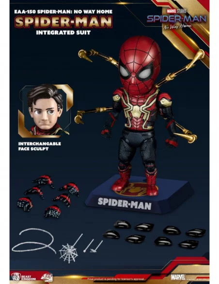 Spider-Man: No Way Home Egg Attack Figura Spider-Man Integrated Suit 17 cm