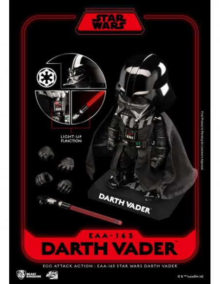 Star Wars Egg Attack Figura Darth Vader 16 cm