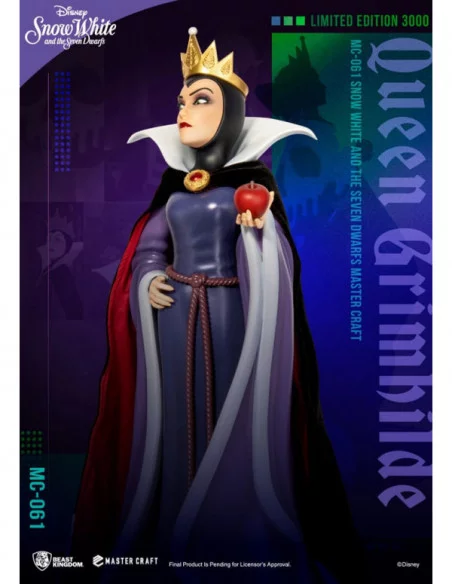 Disney Snow White and the Seven Dwarfs Estatua Master Craft Queen Grimhilde 41 cm