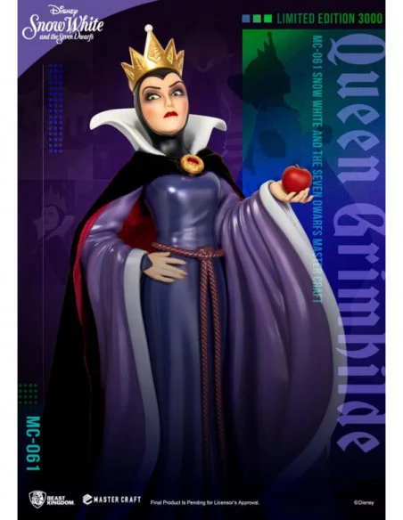 Disney Snow White and the Seven Dwarfs Estatua Master Craft Queen Grimhilde 41 cm