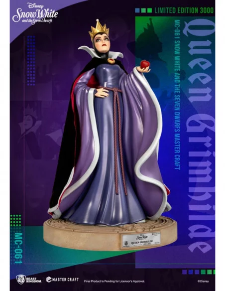 Disney Snow White and the Seven Dwarfs Estatua Master Craft Queen Grimhilde 41 cm