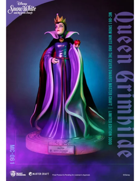 Disney Snow White and the Seven Dwarfs Estatua Master Craft Queen Grimhilde 41 cm