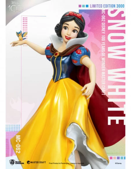 Disney 100 Years of Wonder Estatua Master Craft Snow White 40 cm